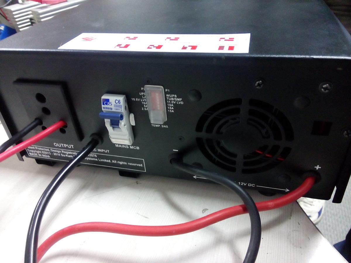 Su-Kam BEE-approved inverter